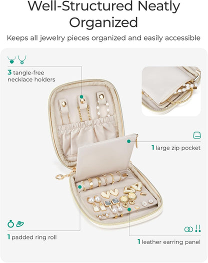 Women's Travel Jewelry Organizer