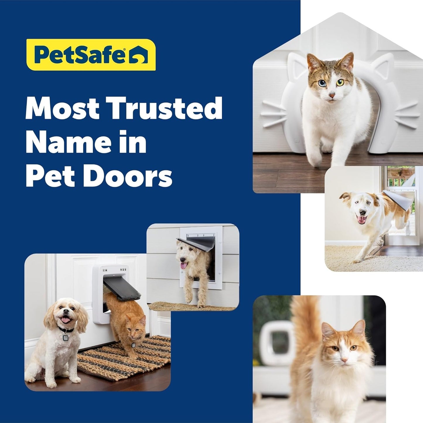 Never Rust Wall Entry Pet Door