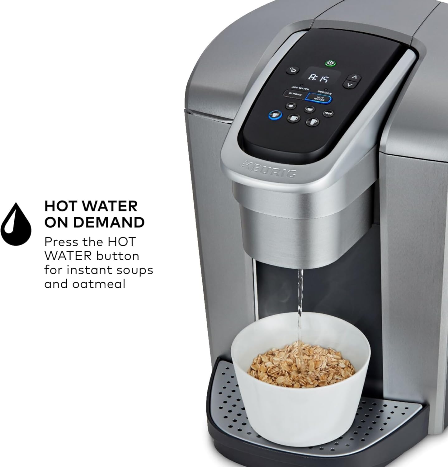 Keurig K-Elite Single Serve Coffee Maker – Brushed Slate