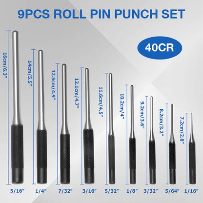 100-Piece Precision Screwdriver & Punch Set