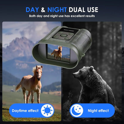 Gifts for Men and Teen Boys,Night Vision Goggles,Night Vision Binoculars,32GB Card Included, Photo/Video Capture,Outdoor Tools for Education, Wildlife Watching,Birthday Gifts for Boy,Men,Gift for Dad