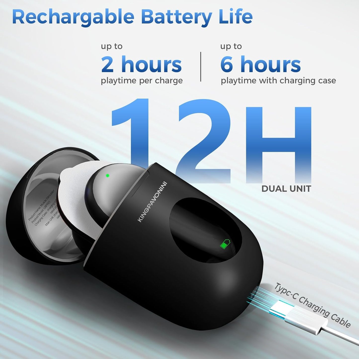 KingPavonini Wireless TENS Unit