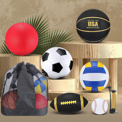 6-Piece Sports Ball Set