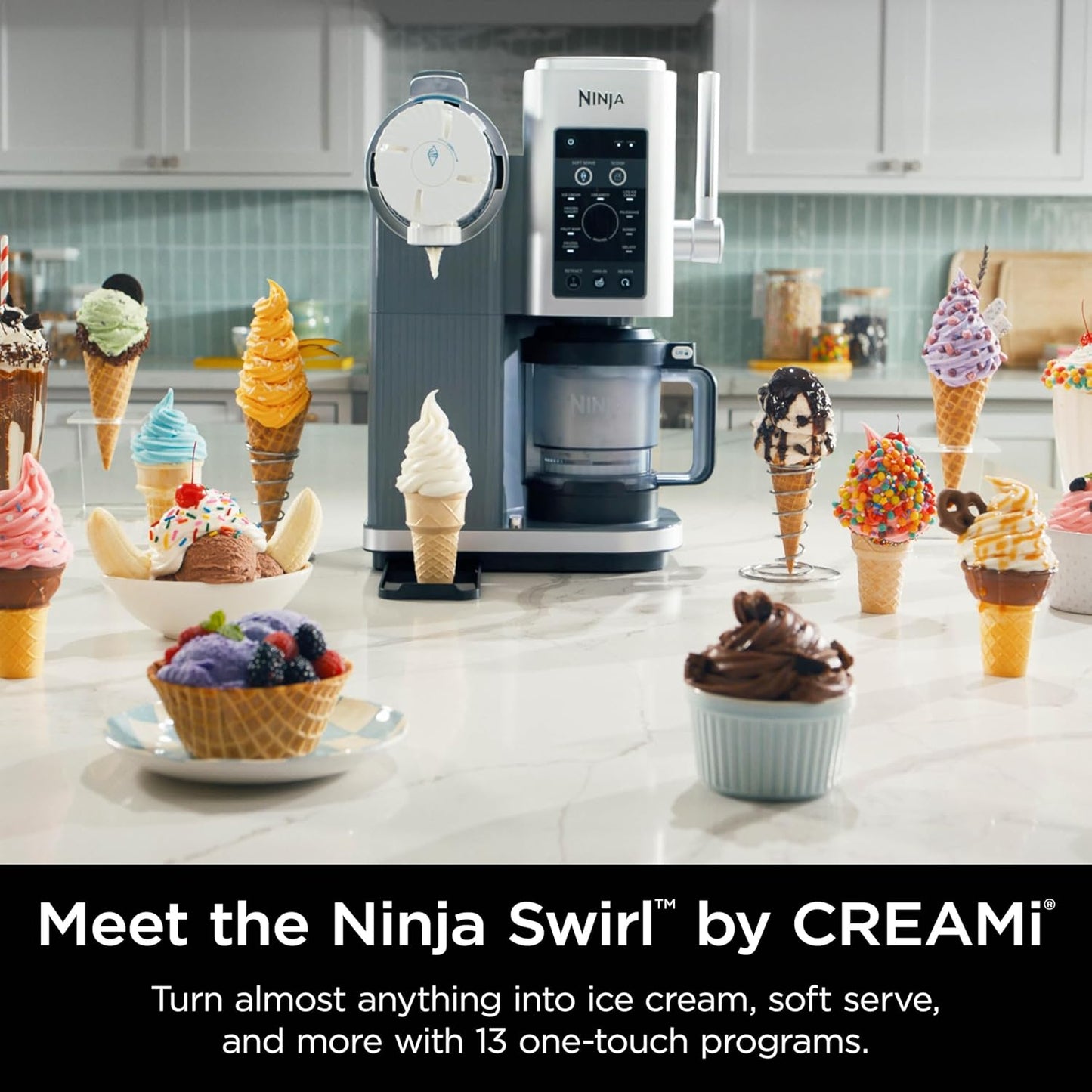Ninja Swirl by CREAMi Ice Cream Maker – NC70