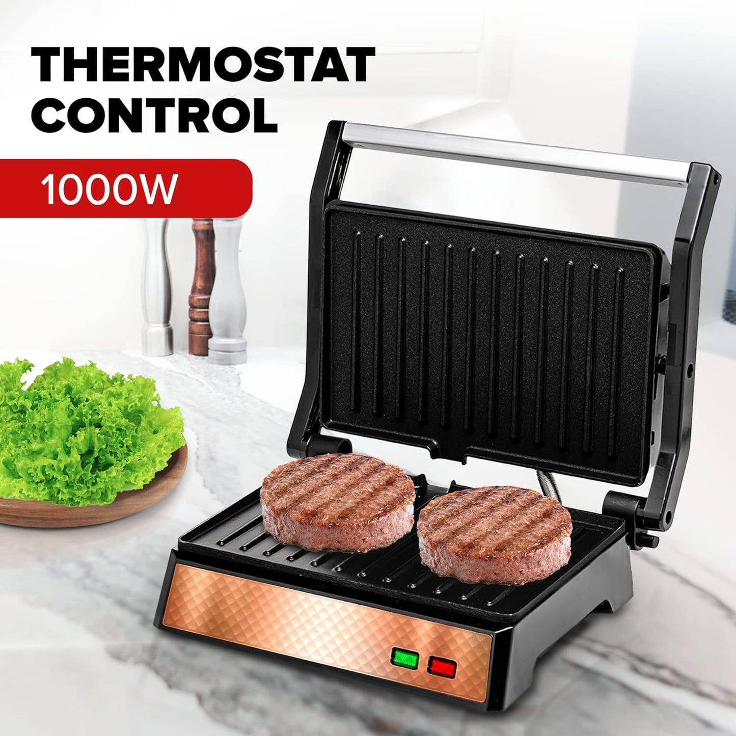 OVENTE Electric Sandwich Maker – GPS401B