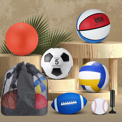 6-Piece Sports Ball Set