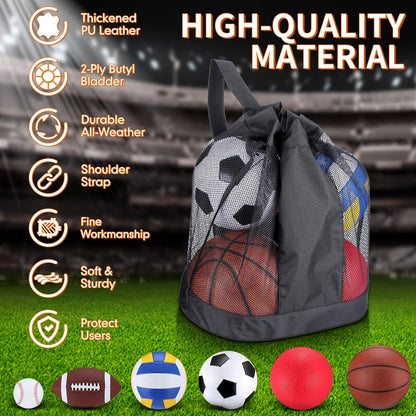 6-Piece Sports Ball Set