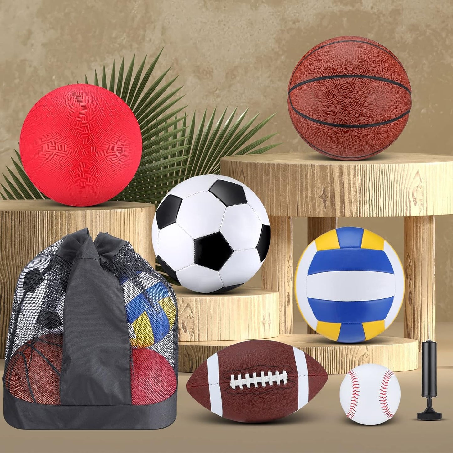 6-Piece Sports Ball Set