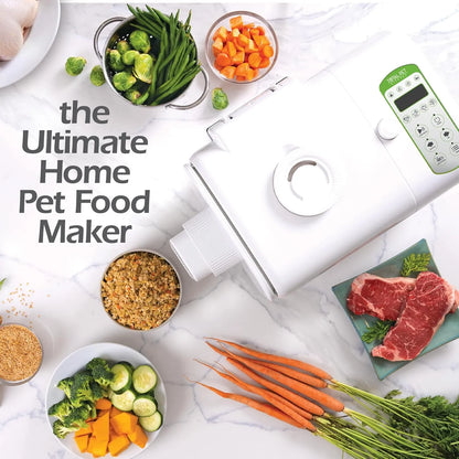 Pet Food Maker - All-in-One Pet Food Multicooker | Cooks, Mixes, and Dispenses Fresh Human-Grade Ingredients in About an Hour | 4.5 Quart Capacity