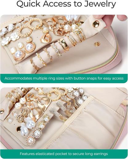 Women's Travel Jewelry Organizer