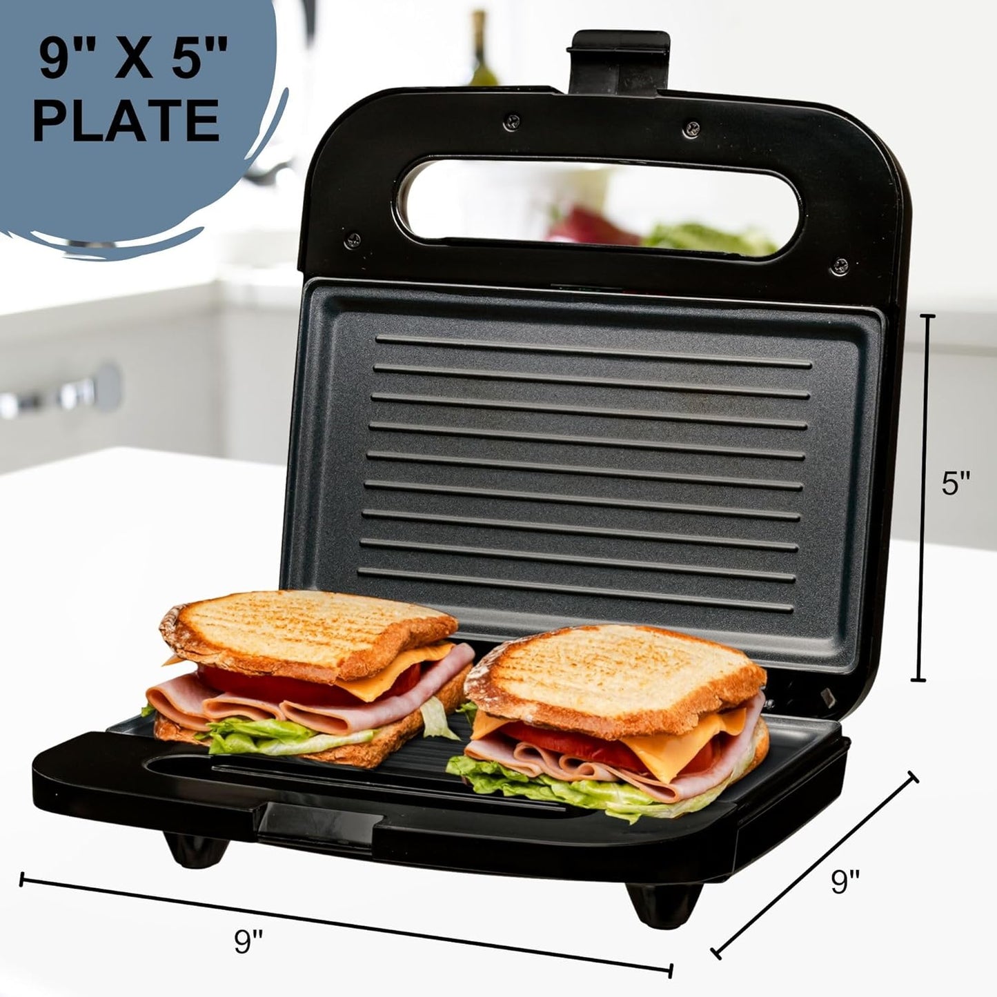 OVENTE Electric Sandwich Maker – GPS401B