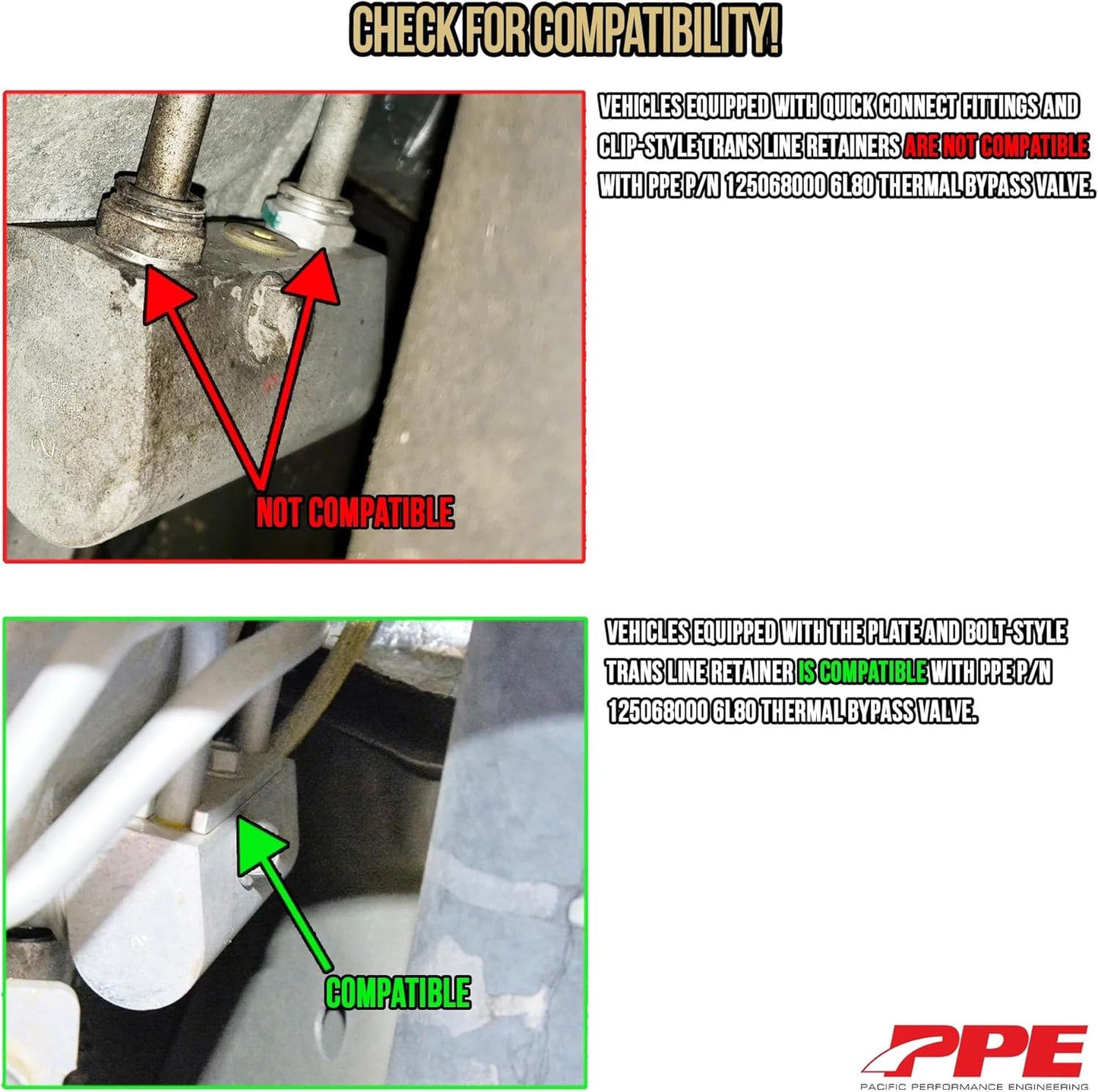PPE Transmission Bypass Valve for GM (2014–2018)