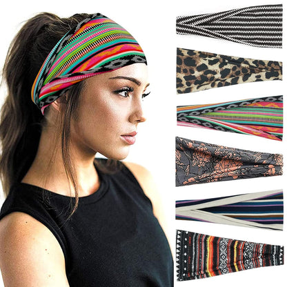 Boho Wide Headbands for Women