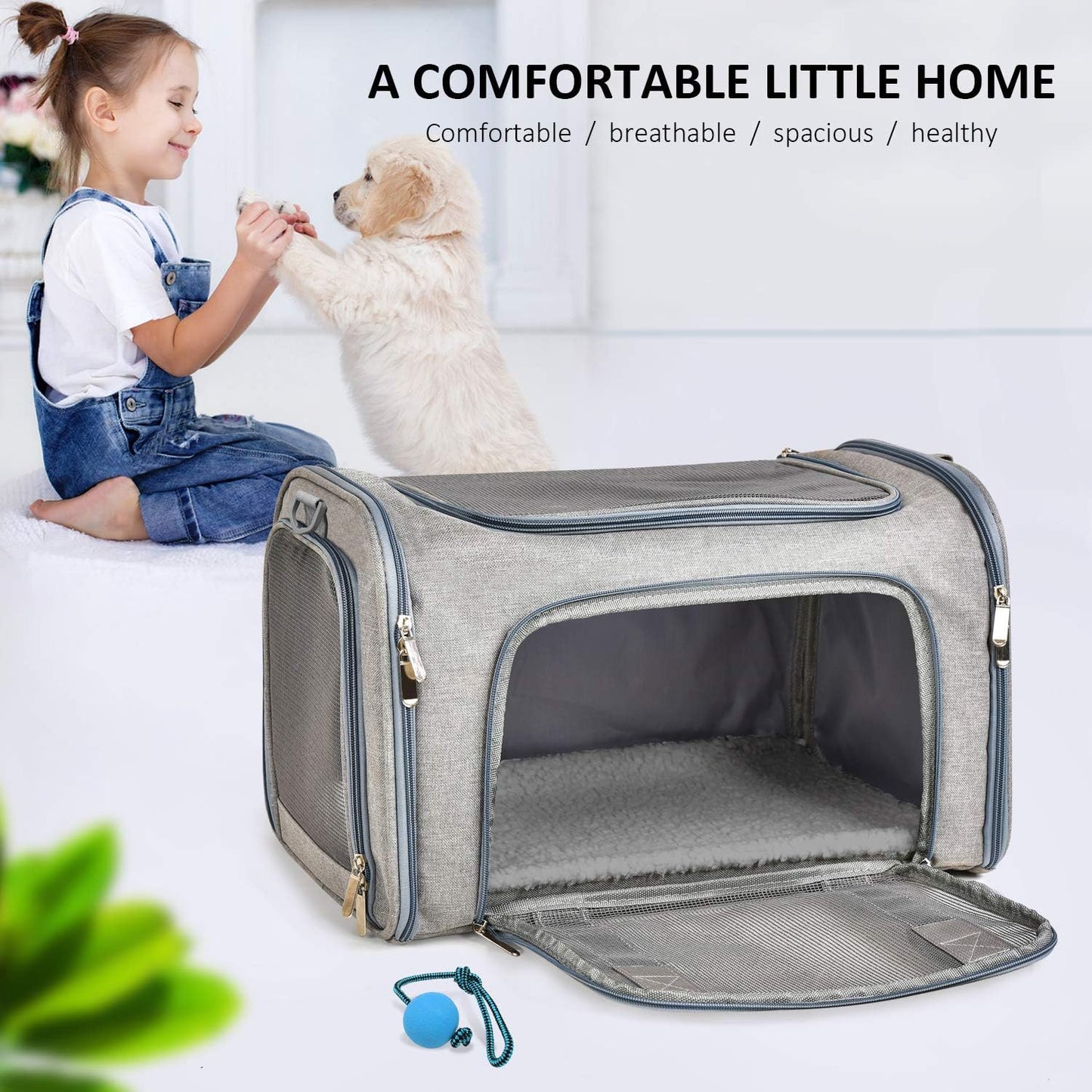 Soft Sided Pet Carrier – TSA Approved