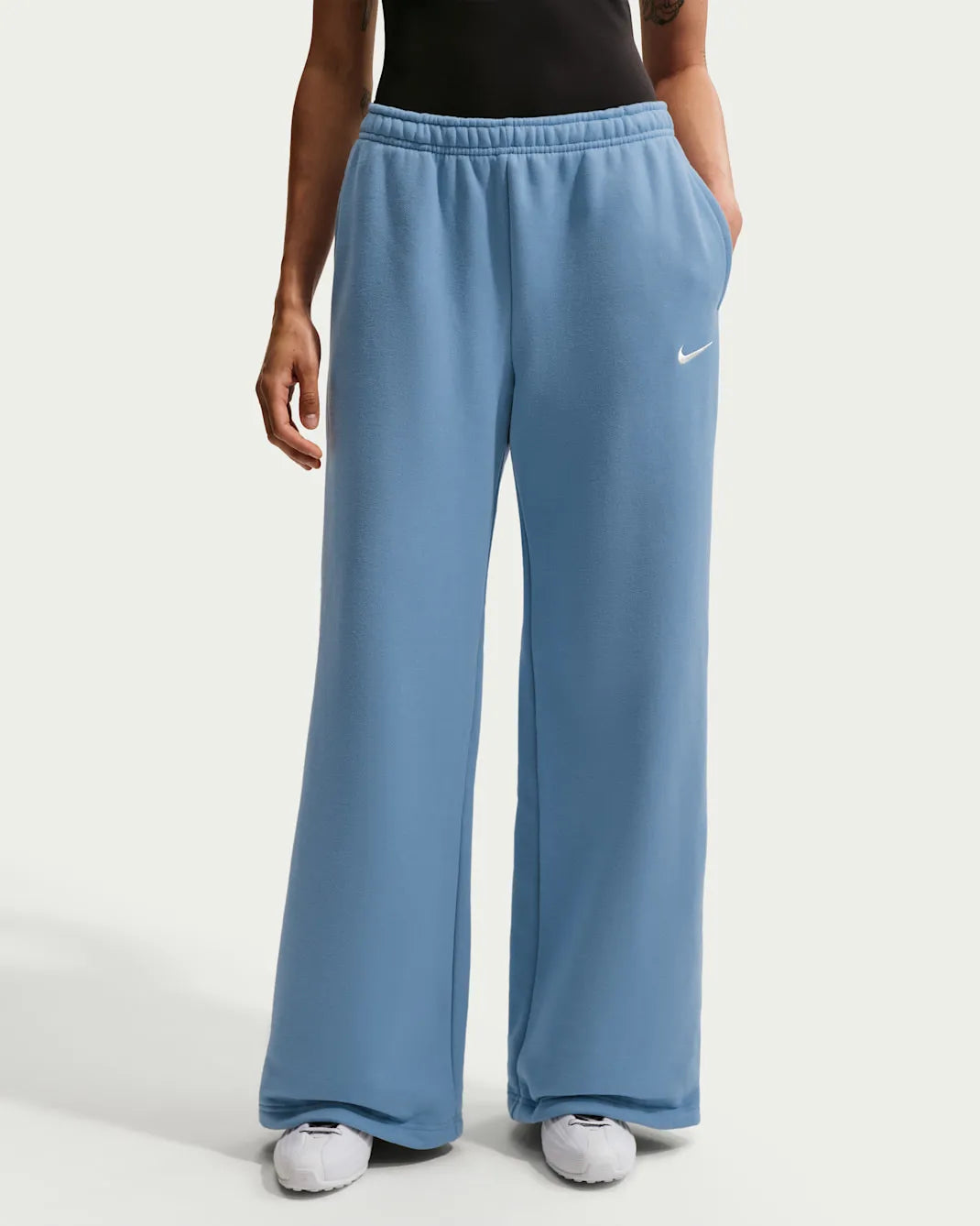 Nike Studio Fleece Medium Weight Women's Mid-Rise Wide-Leg Pants