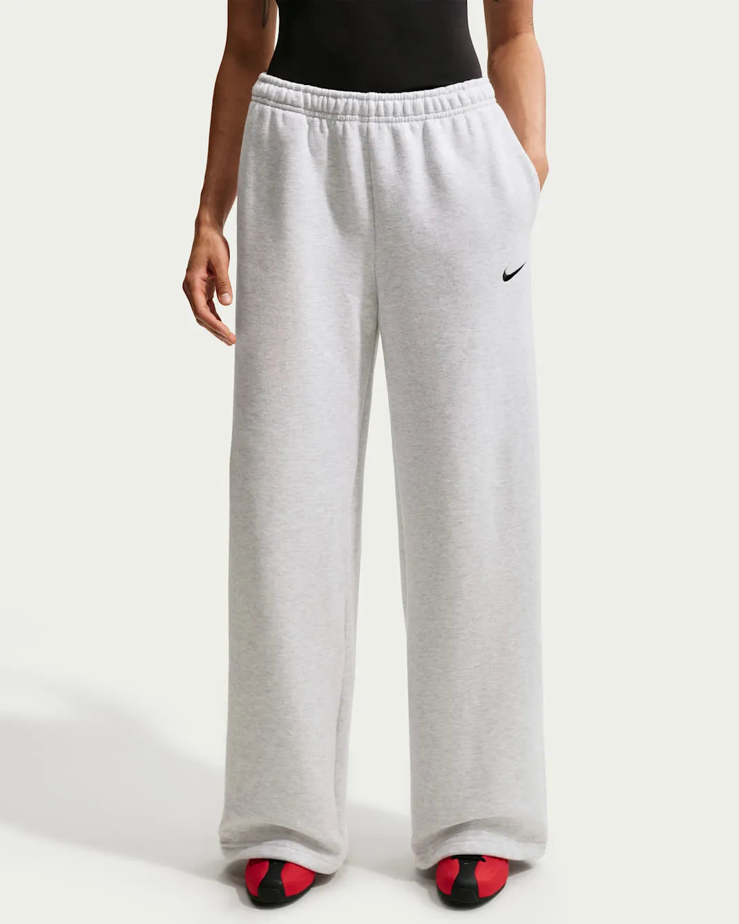 Nike Studio Fleece Medium Weight Women's Mid-Rise Wide-Leg Pants
