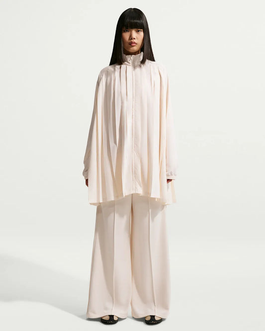 Nike Sportswear Women's Oversized Long-Sleeve Pleated Mini Dress