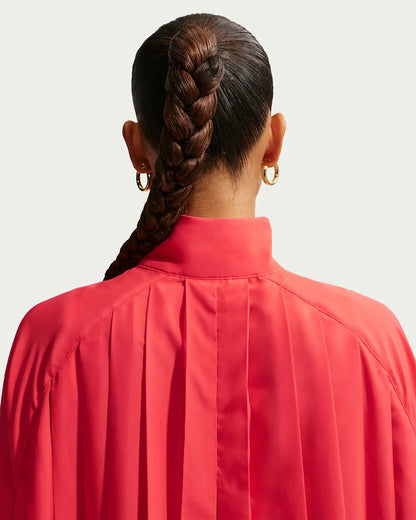Nike Sportswear Women's Oversized Long-Sleeve Pleated Mini Dress
