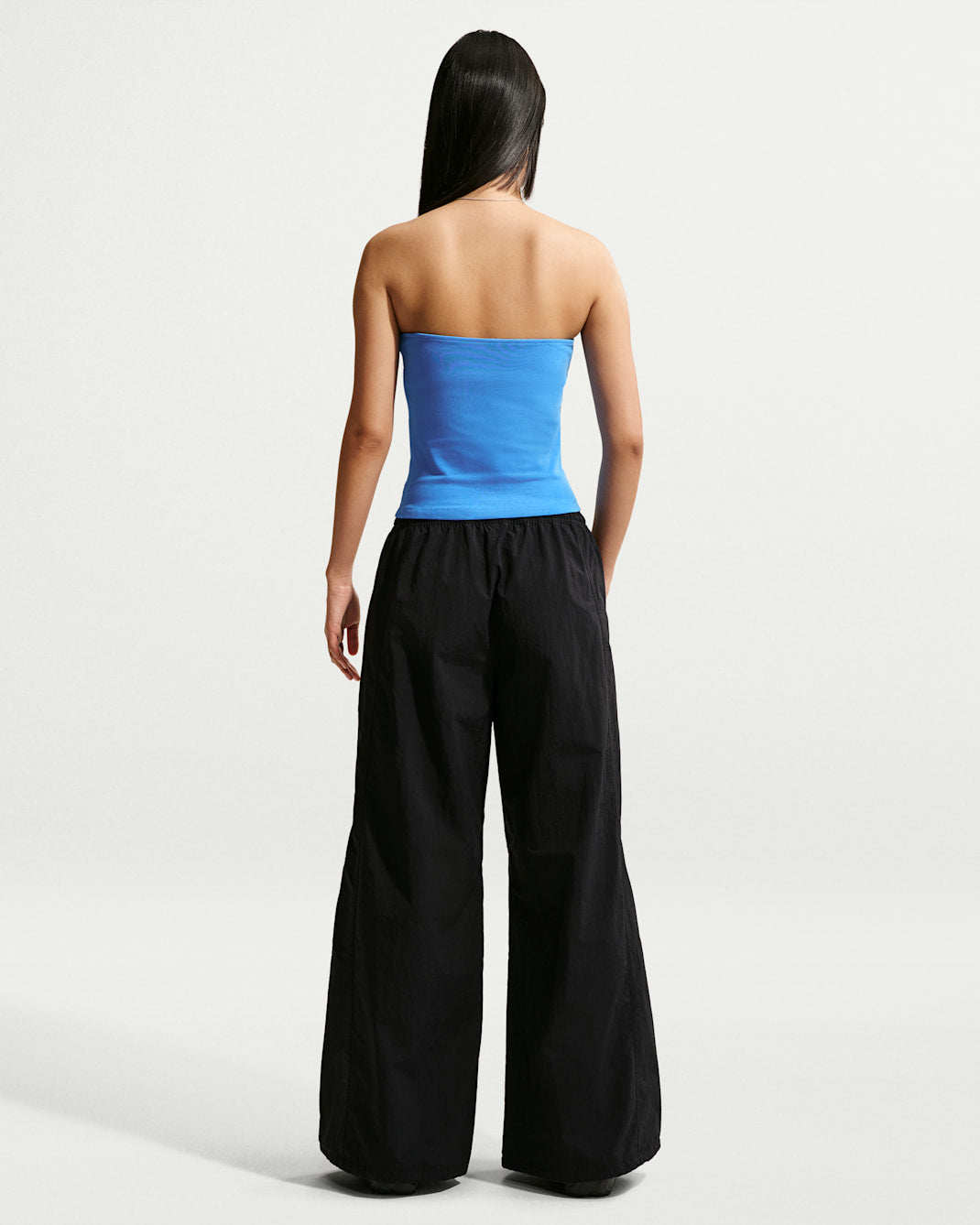 Women's Loose Mid-Rise Structured Pants