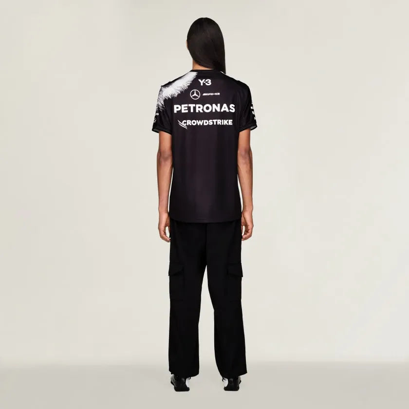 Y-3 MERCEDES - AMG PETRONAS FORMULA 1 TEAM DRIVER SHORT SLEEVE JERSEY